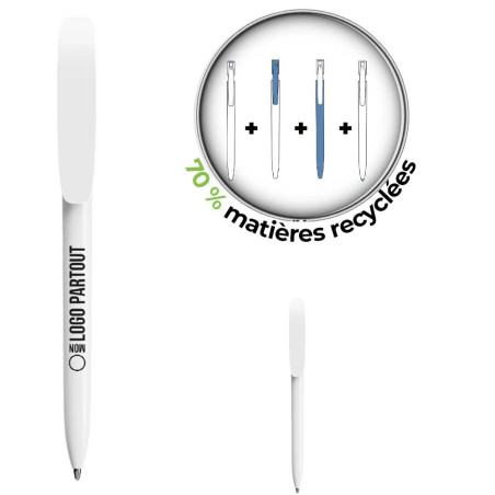 Stylo Bic ® Super Clip Ecolutions ®Recyclé 