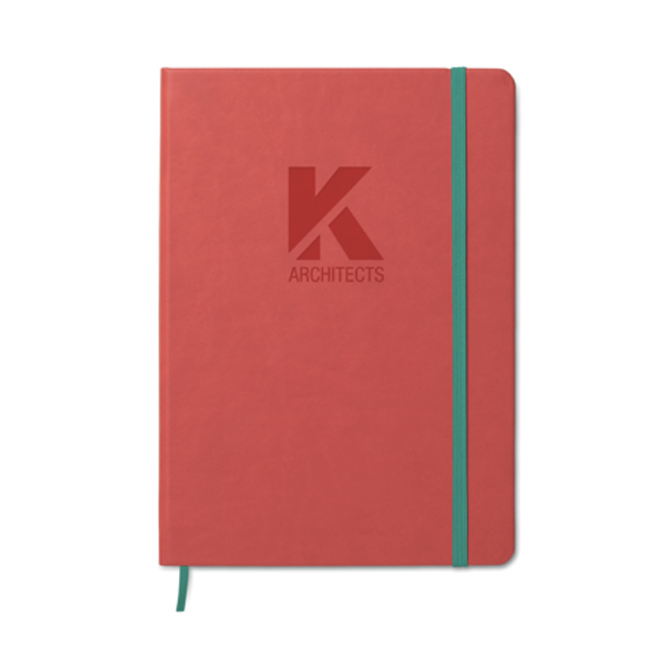 Carnet A5 Publicitaire Sur-Mesure Rigide Gravure 