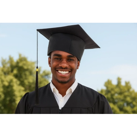 Chapeau de diplômé personnalisé Adulte 