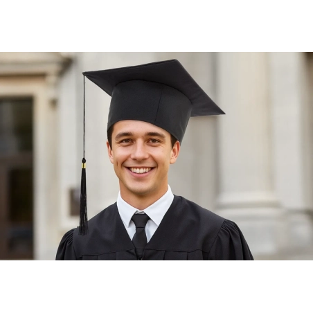 Chapeau de diplômé personnalisé Adulte 