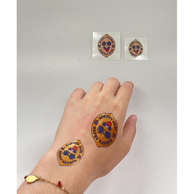 Tatouage Pailleté 100 % Personnalisé 