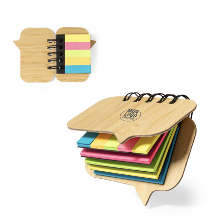Bloc-notes adhésif personnalisable Mabur 