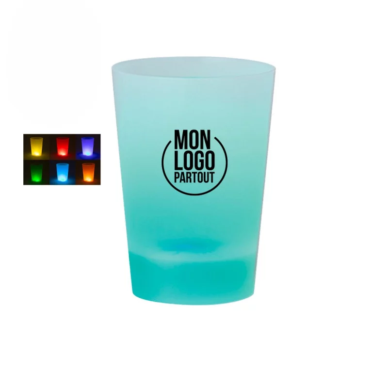 Verre LED personnalisé...