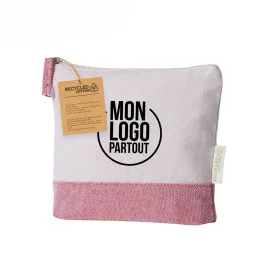 Nécessaire en coton recyclé...