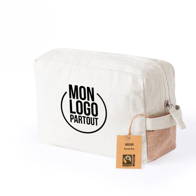 Nécessaire nature Fairtrade personnalisé 