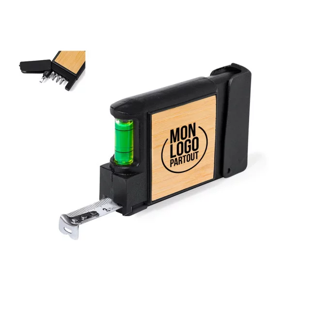 Mètre ruban multi-outils personnalisé Eliza 3 Mètres 