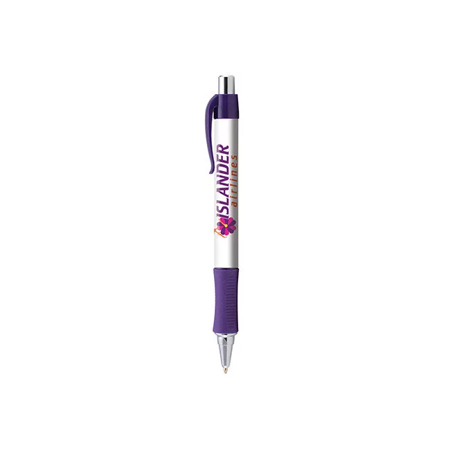 Stylo publicitaire Hepburn chrome Stylo publicitaire Hepburn chrome - Violet 2617