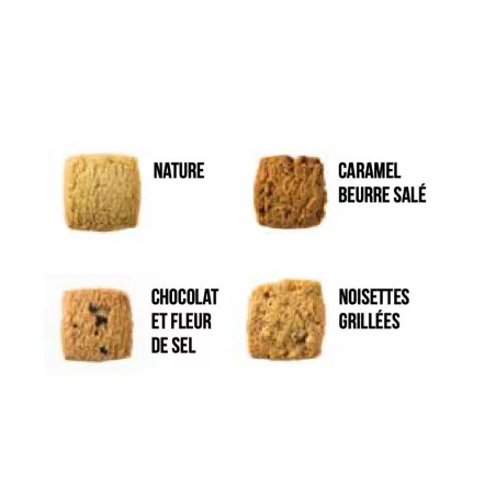 Sablé sucré bio personnalisé 