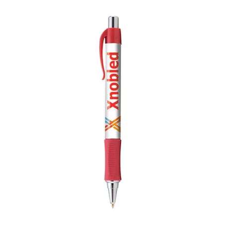 Stylo publicitaire Hepburn chrome Stylo publicitaire Hepburn chrome - Rouge 1797