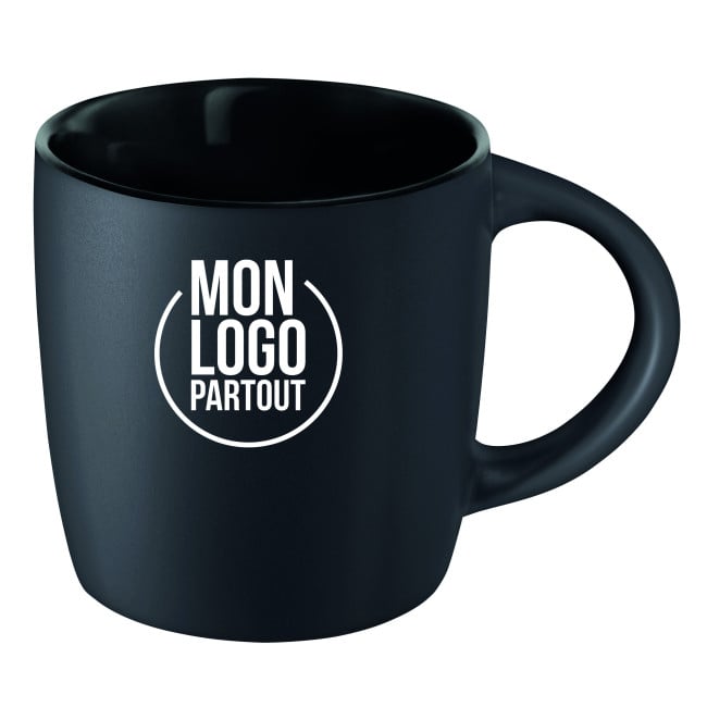 Mug personnalisé Ennia black 250 ml 