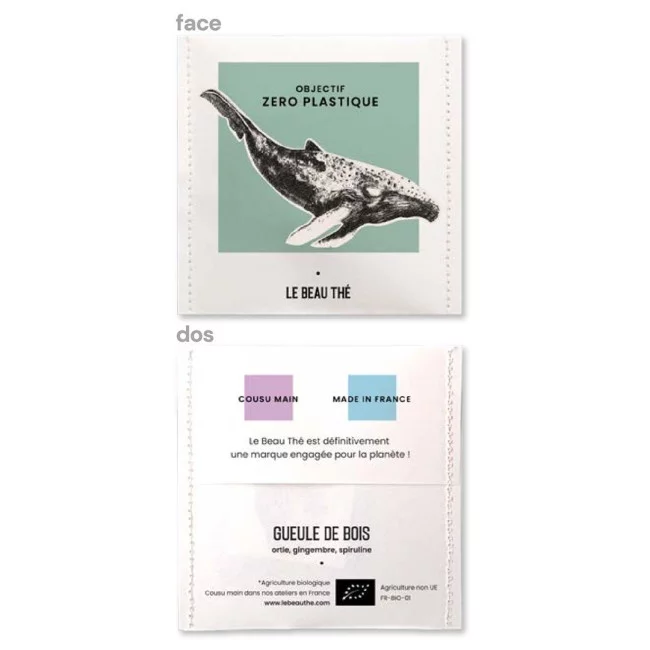 Carte & Sachet de thé personnalisé