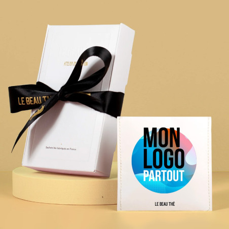 Boîte de 5 sachets de thé personnalisés 