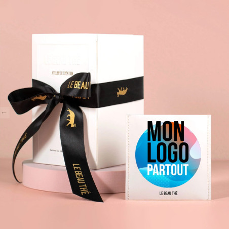 Coffret de 20 sachets de thé personnalisés 