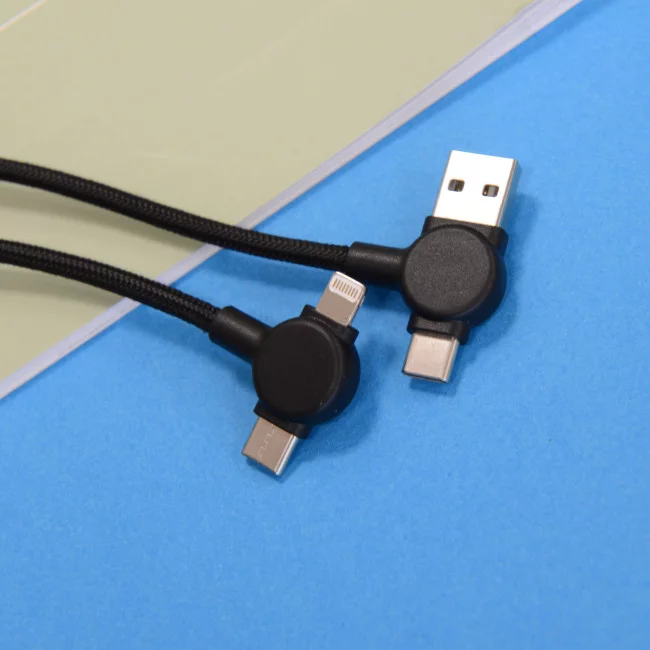 Cable de recharge rapide Akashi ® AKA lumineux 