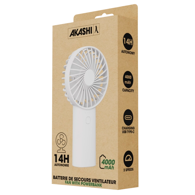 Batterie de secours ventilateur Akashi ® KAZE 