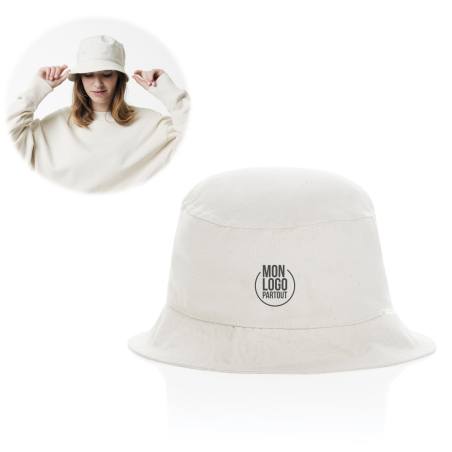 Bob personnalisable en toile recyclée AWARE™ Impact 