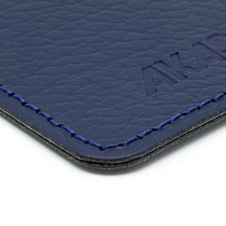 Étiquette à bagage personnalisée en cuir recyclé Akashi ® 