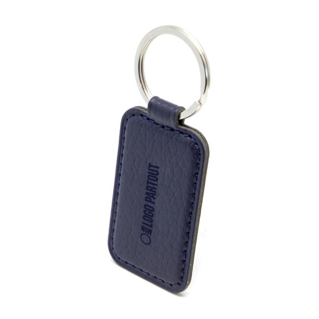 Porte-clés personnalisable en cuir recyclé Akashi ® 