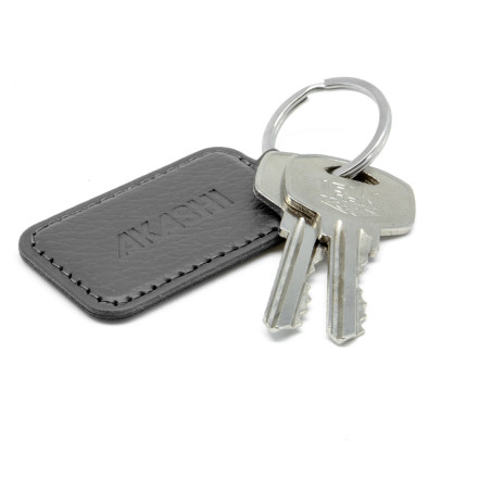 Porte-clés personnalisable en cuir recyclé Akashi ® 