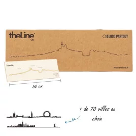 The Line City silhouette...