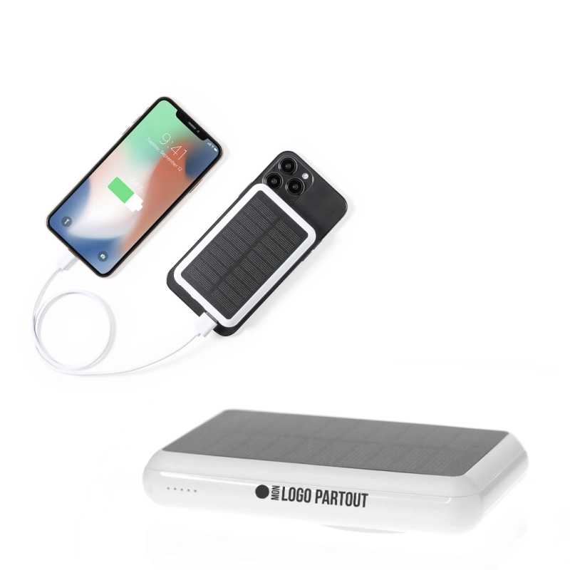 Powerbank solaire personnalisable Maddy 