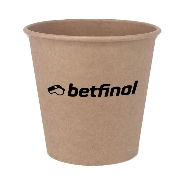 Gobelet en carton personnalisé 100 ml Zéro 