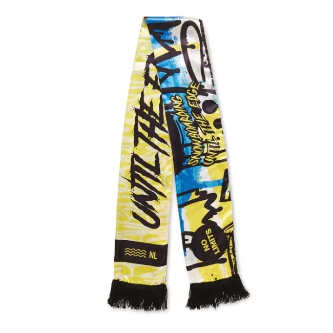 Écharpe de supporter en satin 100% personnalisable 