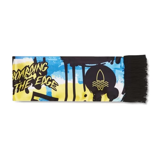 Écharpe de supporter en satin 100% personnalisable 