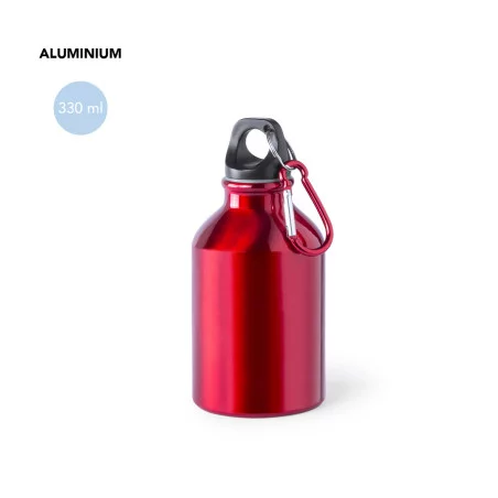 Gourde Publicitaire Mousqueton 330 ml 