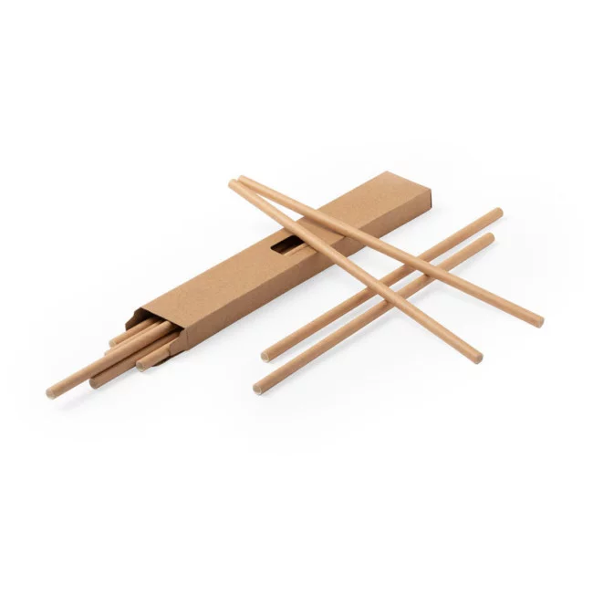 Set de Pailles en papier Personnalisable 