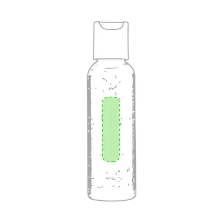 Flacon nettoyant pour les mains rechargeable 60 ml 