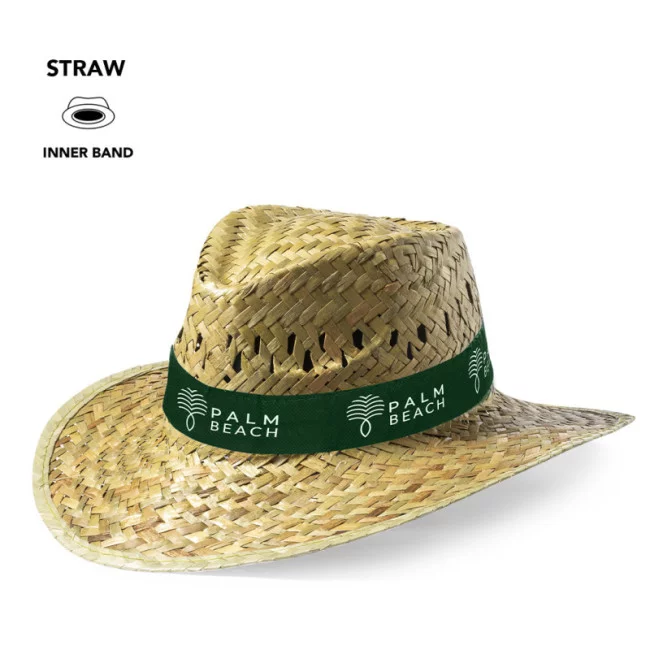 Chapeau de Paille Personnalisable Vela 