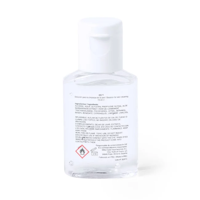 Flacon nettoyant rechargeable 15 ml 