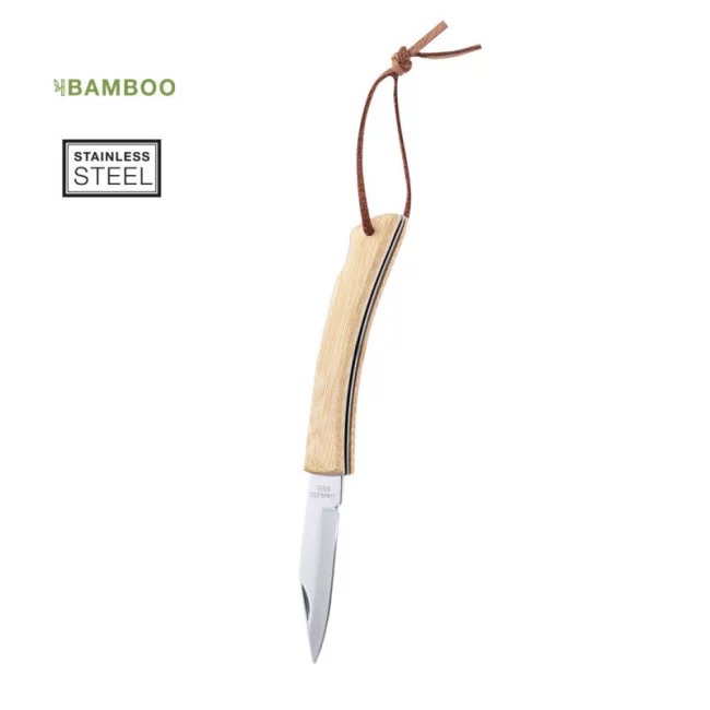 Canif personnalisable en bambou Sultan