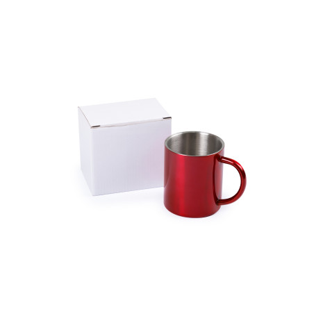 Mug en inox publicitaire color 280 ml 