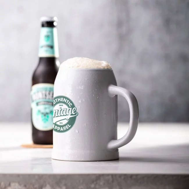 Mug a bière personnalisable 700 ml