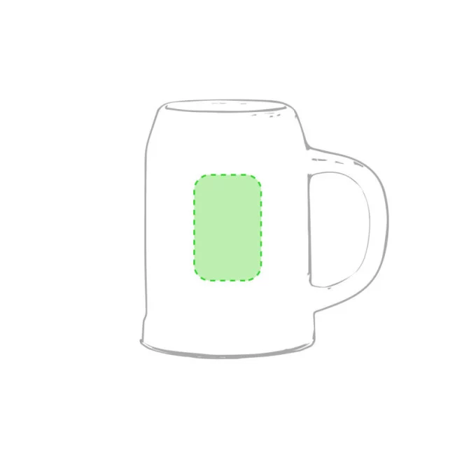 Mug a bière personnalisable 700 ml