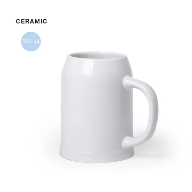 Mug a bière personnalisable 700 ml