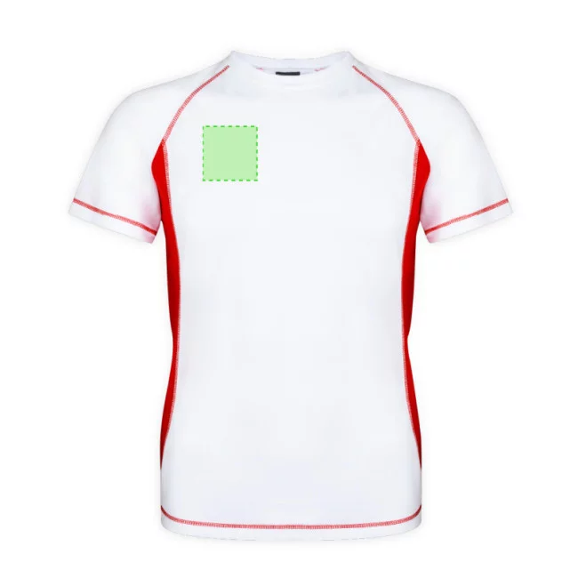 T-shirt running publicitaire homme bicolore 
