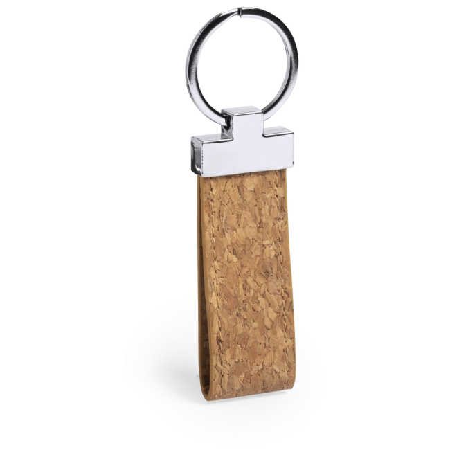 Porte-clés publicitaire en liège Branko 