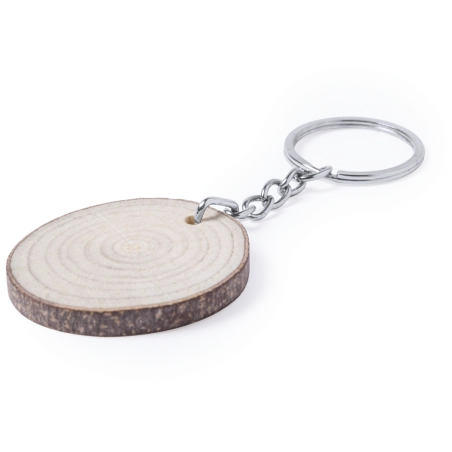 Porte-clés publicitaire en bois SELTO 