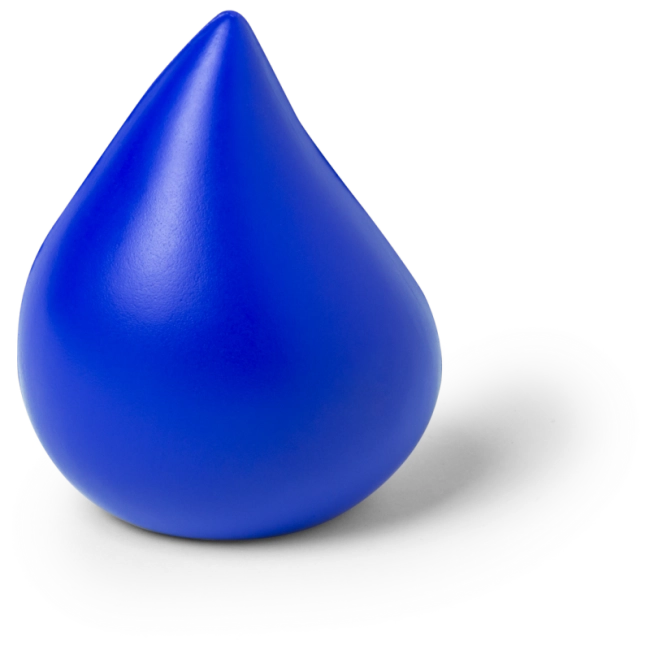 Anti-stress publicitaire goutte 