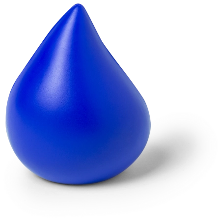 Anti-stress publicitaire goutte 