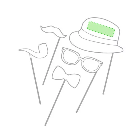 Set Photobooth personnalisable TEKPAF 