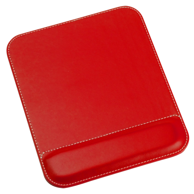 Tapis de souris personnalisable en cuir Gong