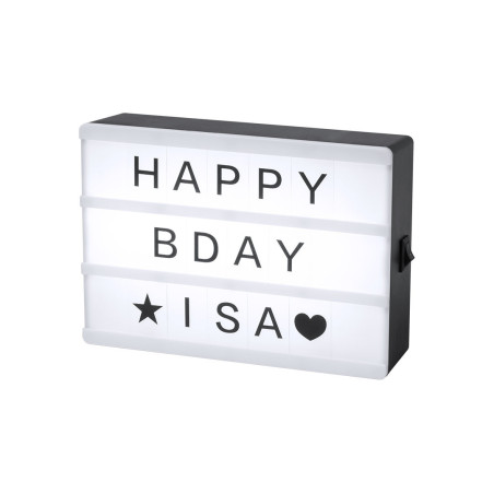 Écran lumineux publicitaire Cinemax 