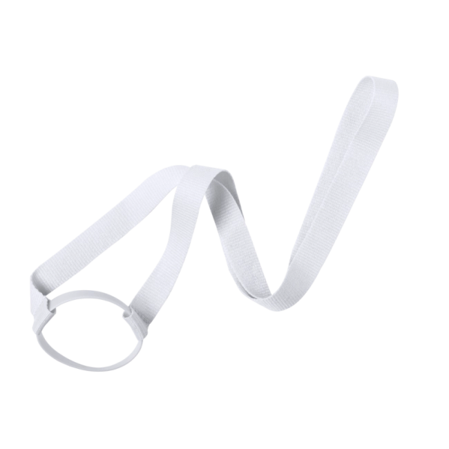 Lanyard porte-verre publicitaire Frinly