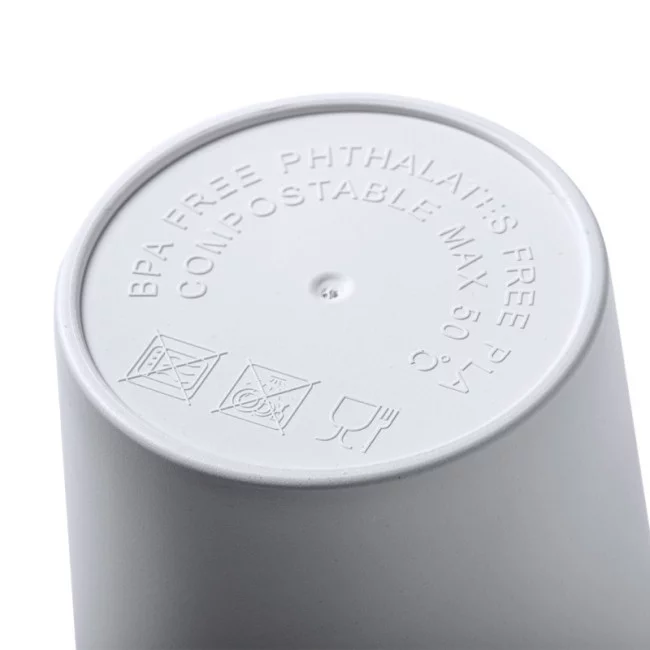 Gobelet naturel en PLA Petel 450 ml 