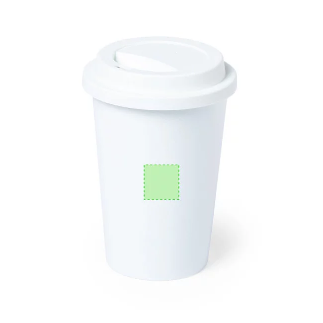 Gobelet naturel en PLA Petel 450 ml 