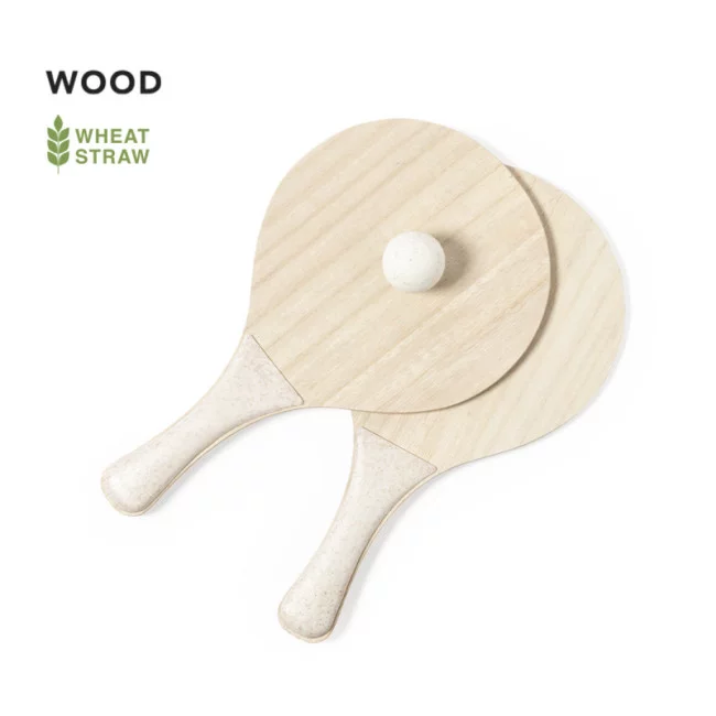 Raquette en bois et canne de blé Saiker 